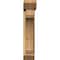 Ekena Millwork Legacy Slat Rough Sawn Bracket w/ Offset Brace, Western Red Cedar, 6"W x 22"D x 30"H BKT0604X22X30LEC06RWR - alternate 3